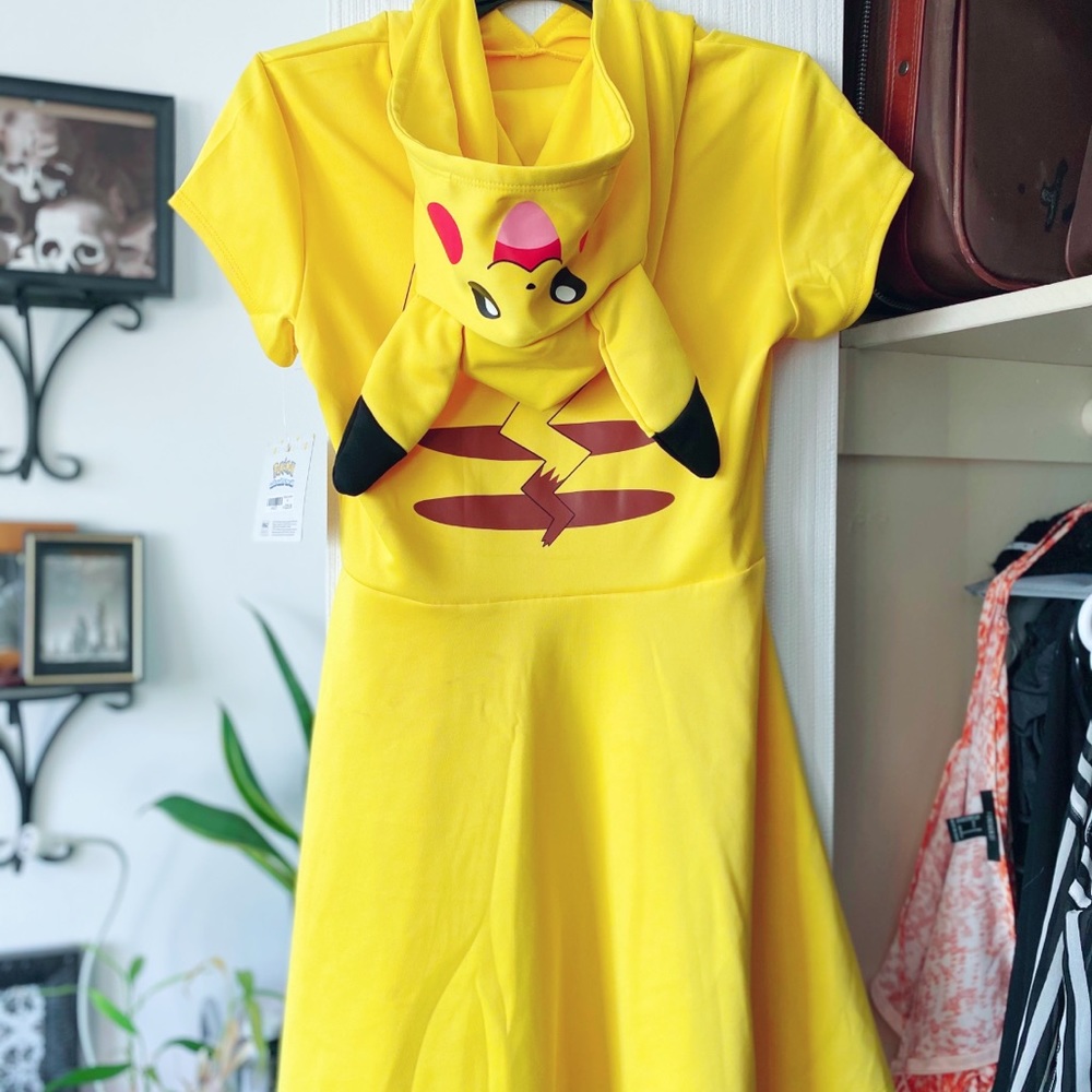 Pokemon Pikachu Hooded Dress